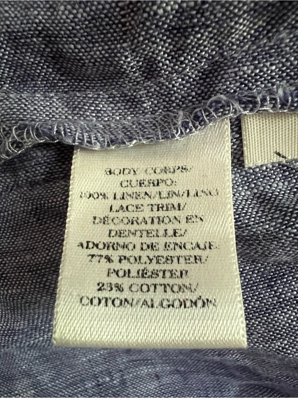 Ann Taylor Linen Button Front Dress S - Picture 8 of 8